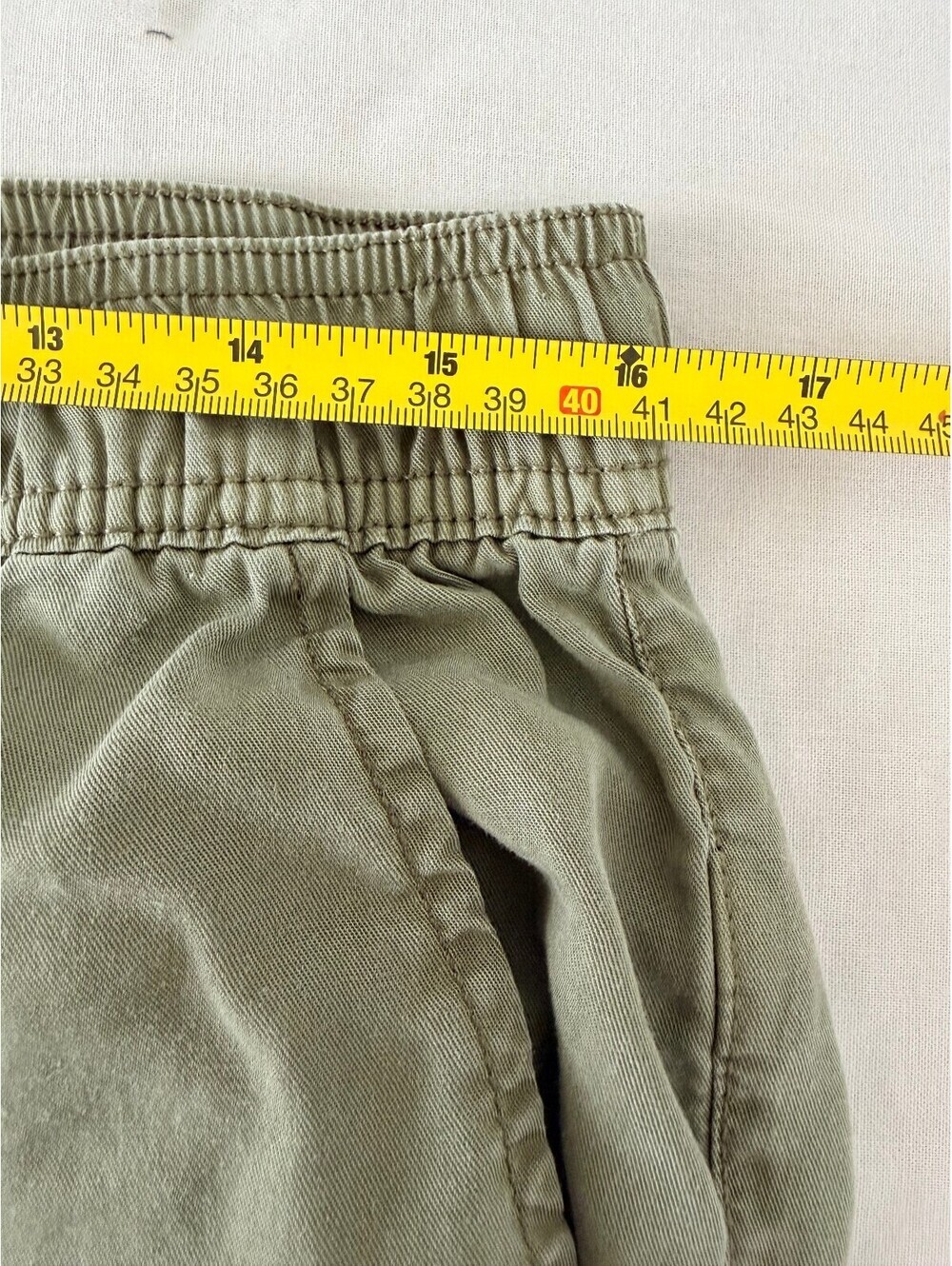 Social Standard Olive Lyocell Cargo Jogger Pants Women's Large Green Utility - Picture 4 of 7